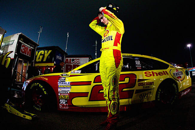 Joey Logano's championship hopes came to a screeching halt last weekend in Chicago.